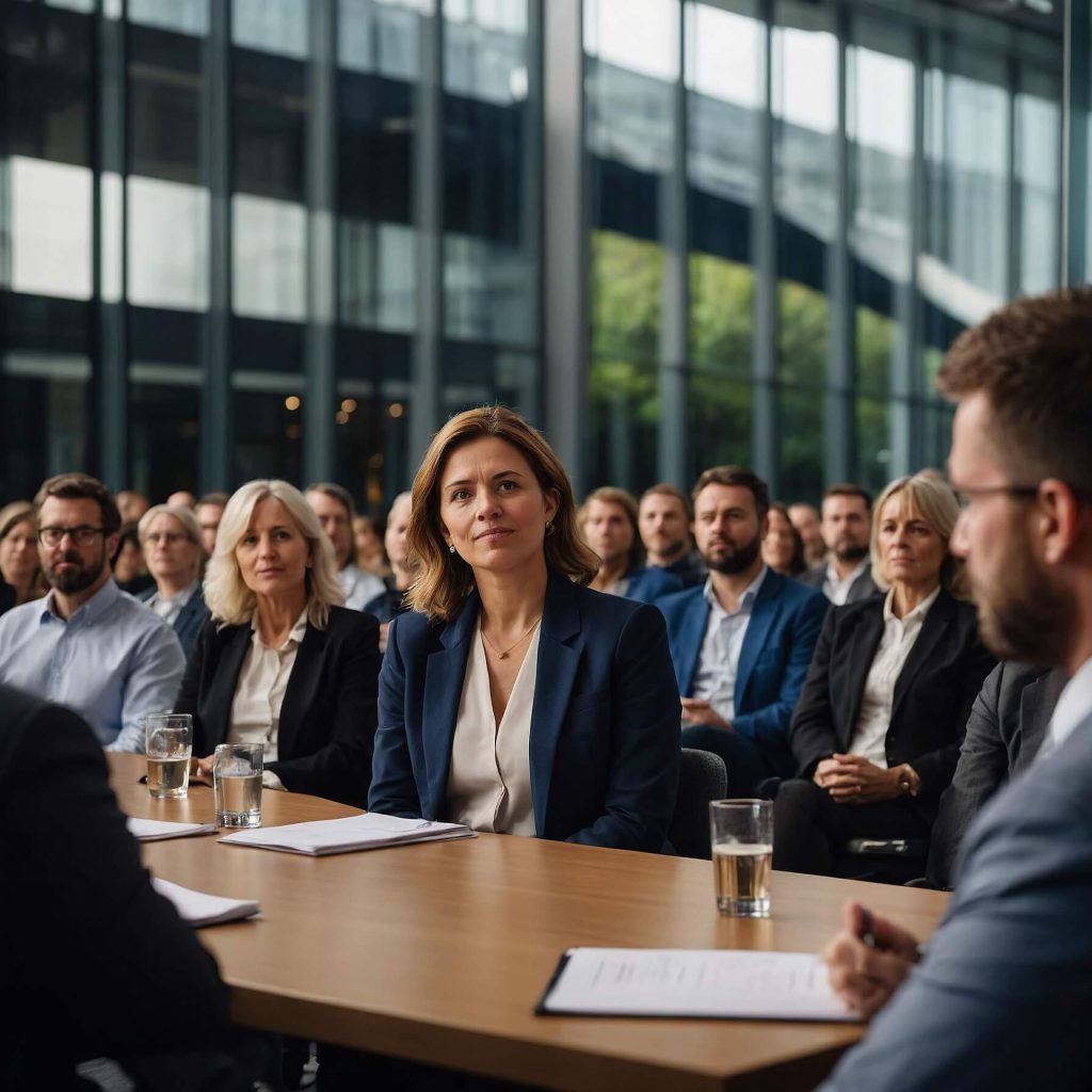 Eurpean Lady attending Event